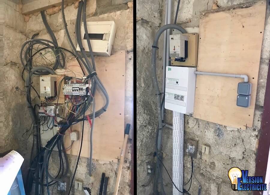 Rénovation tableau électrique Version Electricité Nîmes